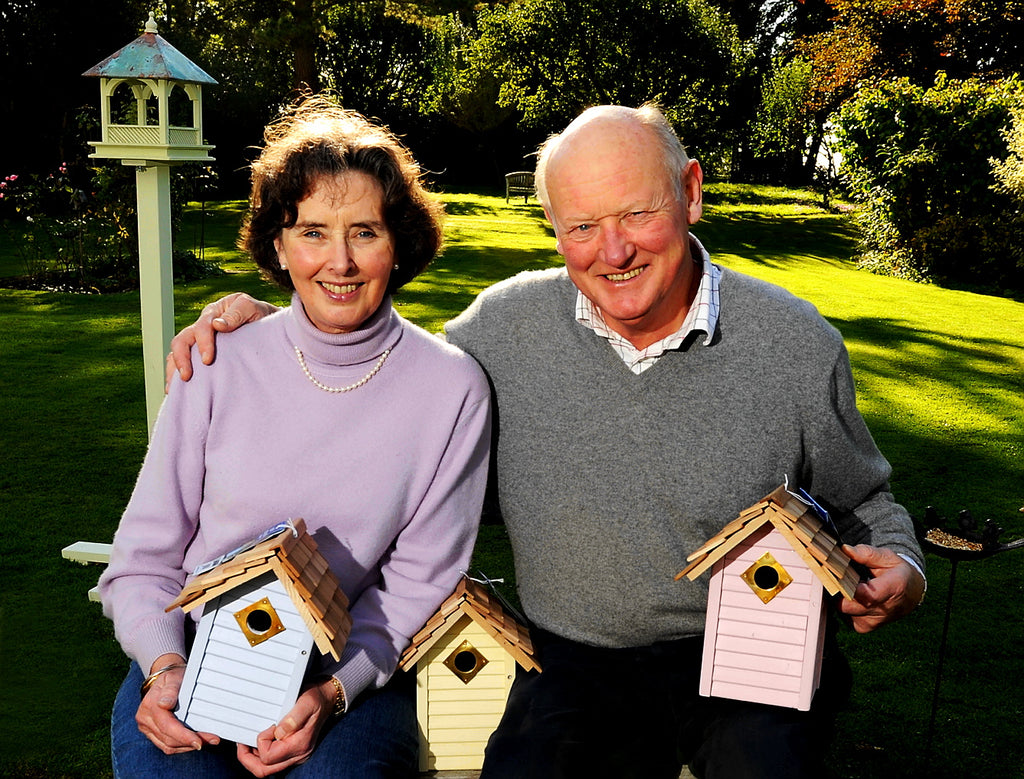 John and Sally Burstal, Owners of Well Fed Birds in Gloucestershire